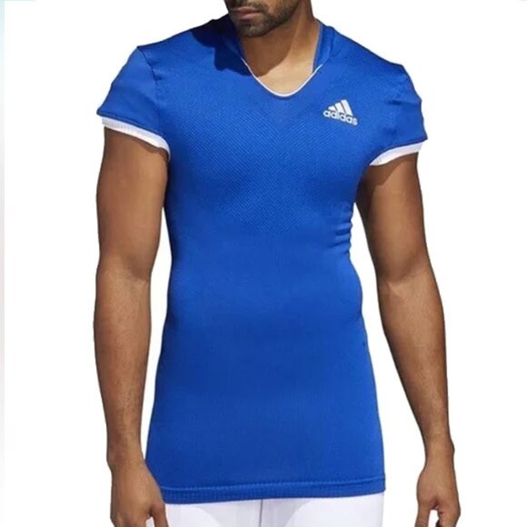 adidas Other - NWOT $140 Adidas Football Prime Knit Jersey XL DQ3453 Blue White